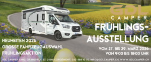 Frühlingsaustellung bei GDL Camper